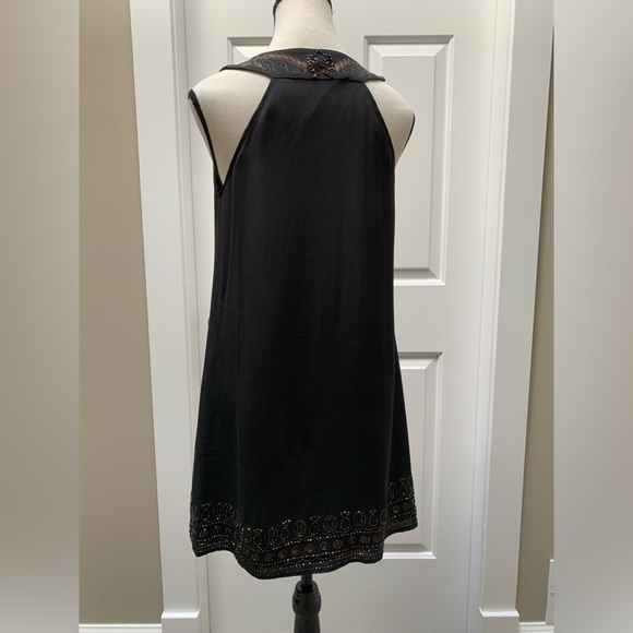 WHAT GOES AROUND COMES AROUND 💯 silk beaded and embroidered dress - Picture 9 of 13